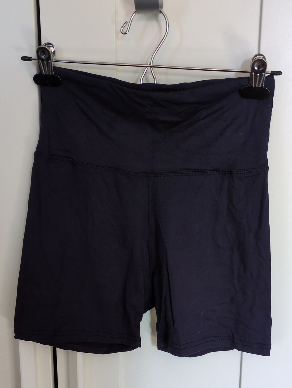 High-Waist Blue/Purple Women’s Bike Shorts Buttery Soft